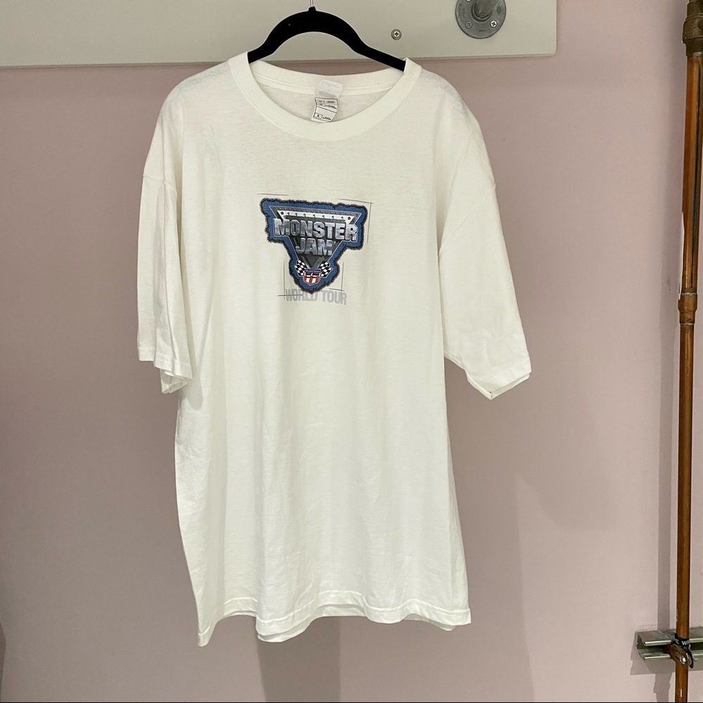 HP🎉 Signed 2005 Y2K Monster Jam Tee - Picture 3 of 10